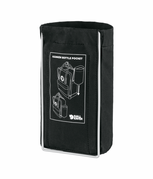 Bottle Pocket Kånken Black