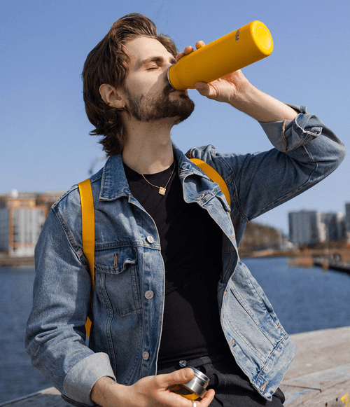Garrafa Primus Klunken Single Wall Yellow 0.7L
