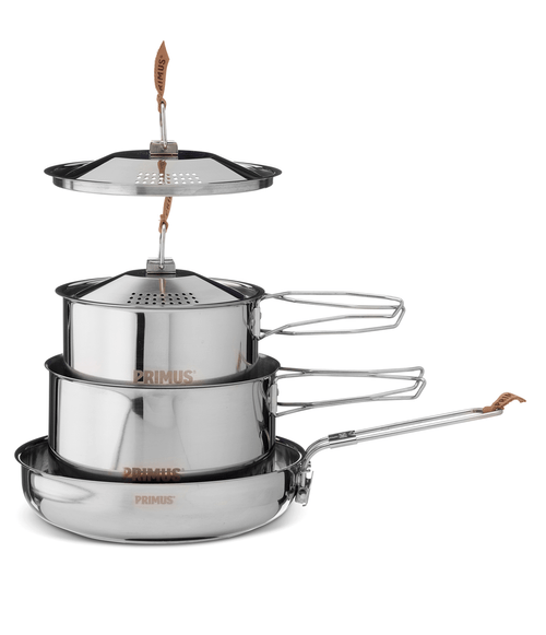Kit Primus Panela CampFire Cookset Stainless Steel Small