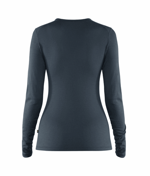 Camiseta Segunda Pele Feminina Lã Merino Bergtagen Thinwool Mountain Blue