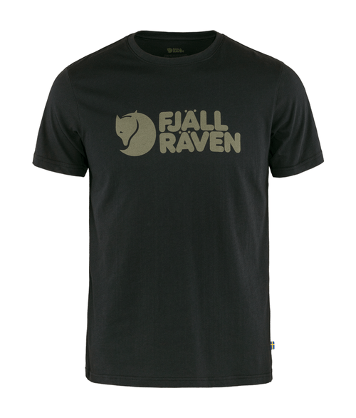 Camiseta Masculina Fjällräven Logo Black