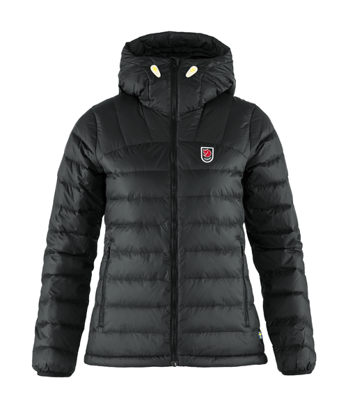 Jaqueta Fjällräven Feminina Expedition Pack Down Com Capuz Black