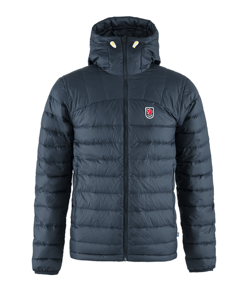Jaqueta Fjällräven Masculina Expedition Pack Down Com Capuz Navy