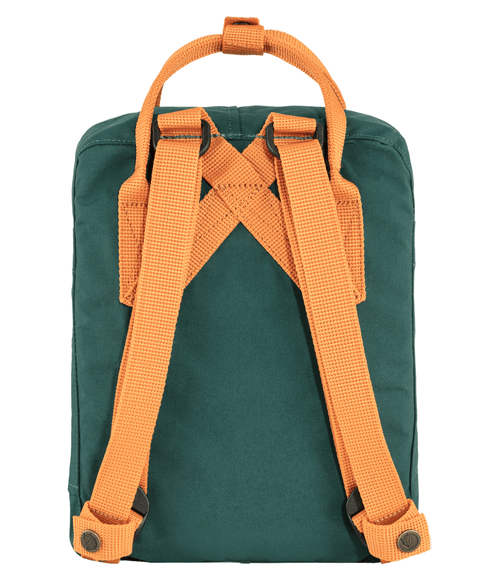 Mochila Kånken Mini Arctic Green Spicy Orange