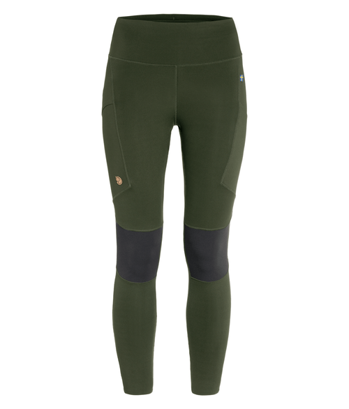 Calça Feminina Abisko Trekking Tights Pro Deep Forest Iron Grey