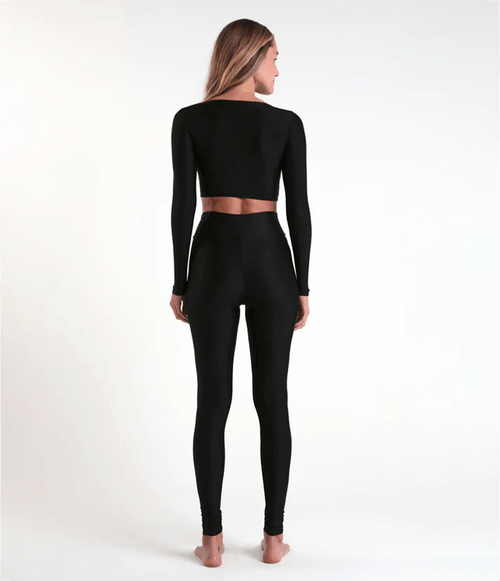 Calça Legging Melt Swim Feminina Slim Black