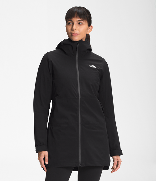 Parka Feminina Thermoball Eco Triclimate Preta