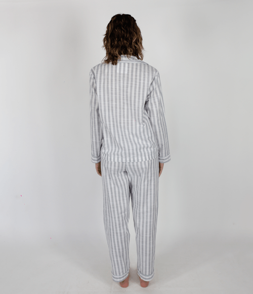 Calça PS.61 Feminina de Pijama Cinza