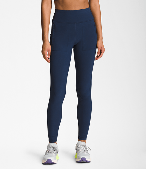 Calça Feminina Bridgeway Hybrid Tights Azul Marinho