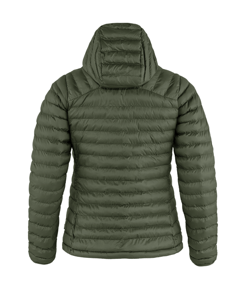 Jaqueta Feminina Expedition Lätt Com Capuz Deep Forest