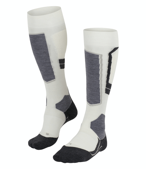 Meia Falke Feminina Falke Sk4 Advanced Off White