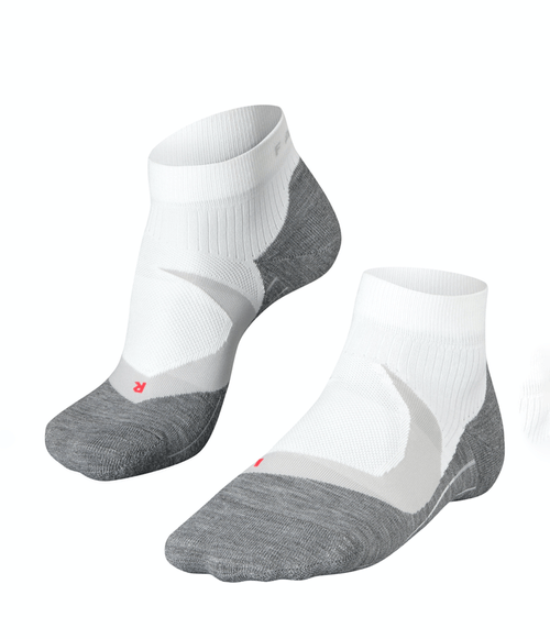 Meia Falke Masculina Falke Ru4 Endurance Cool Short Branco