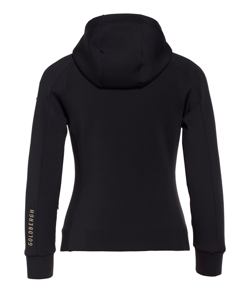 Casaco Goldbergh Feminino Com Capuz Ray Full Zip Black