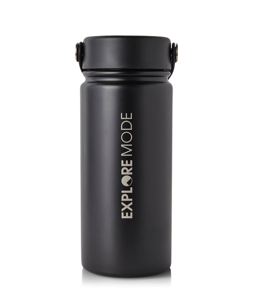 Garrafa Explore Mode Preta 500 ml