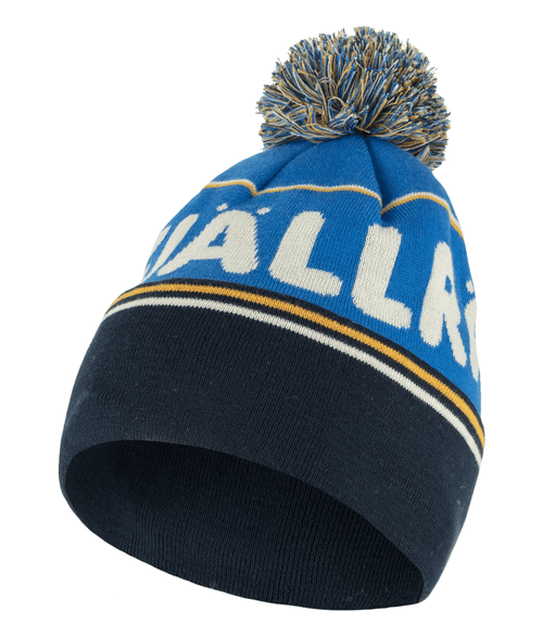 Gorro Fjällräven Pom Alpine Blue Dark Navy