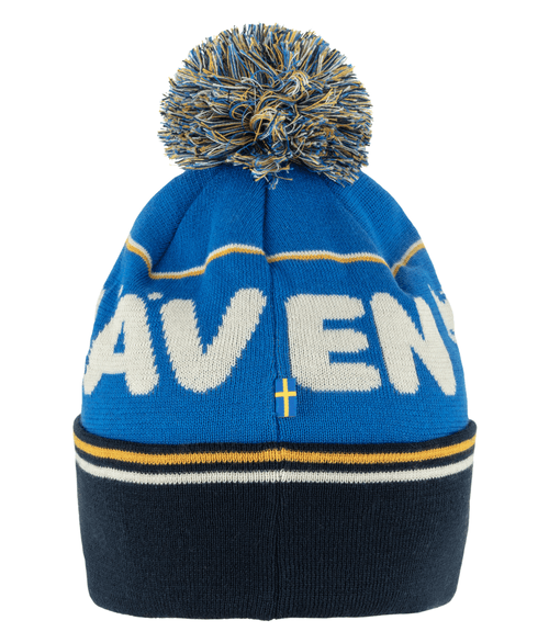 Gorro Fjällräven Pom Alpine Blue Dark Navy