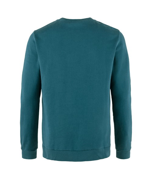 Moletom Masculino Fjällräven Logo Deep Sea