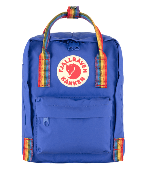 Mochila Fjällräven Kånken Rainbow Mini Cobalt Blue