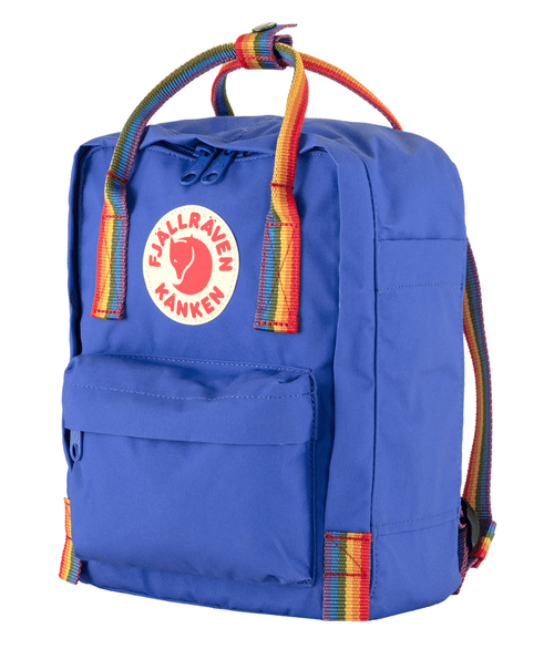 Mochila Fjällräven Kånken Rainbow Mini Cobalt Blue