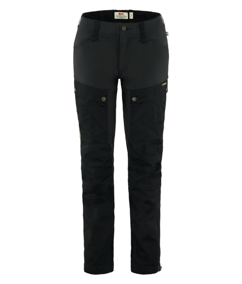 Calça Feminina Fjällräven Keb Curved Black