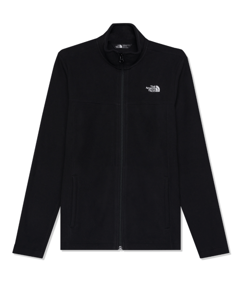 Fleece Feminino The North Face TKA 100 Glacier Full Zip Preto