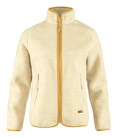 Fleece Feminino Fjällräven Vardag Pile Chalk White