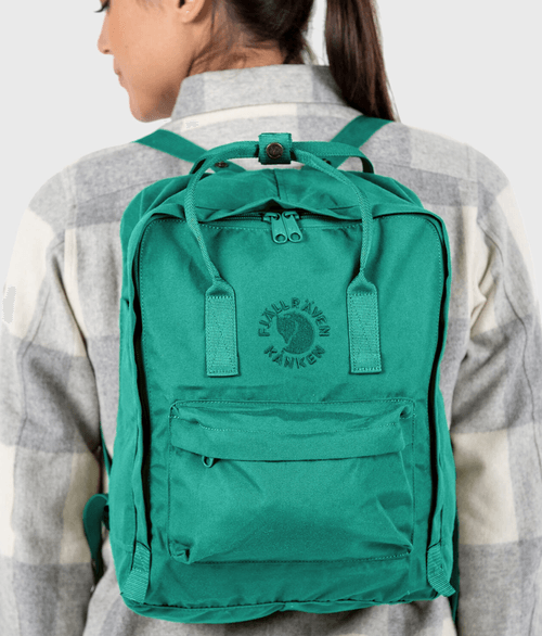 Mochila Fjällräven Re-Kånken Dark Olive