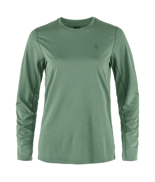 Camiseta Feminina Fjällräven Abisko Day Hike Patina Green