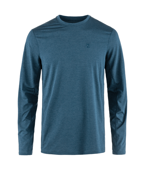 Camiseta Masculina Fjällräven Abisko Day Hike Indigo Blue