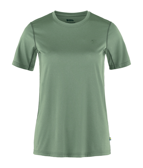 Camiseta Feminina Fjällräven Abisko Day Hike Patina Green