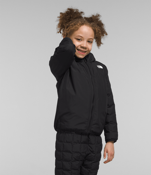 Jaqueta Infantil The North Face ThermoBall ™ Reversível com capuz TNF Black