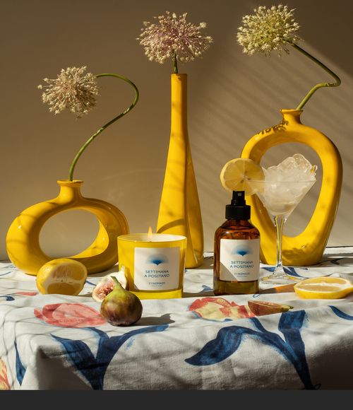Vela Perfumada ByNomads Amarelo Settimana A Positano - Cool Size 180g