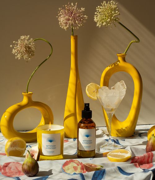 Vela Perfumada ByNomads Amarelo Settimana A Positano - Great Size 220g
