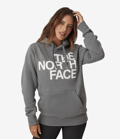 Moletom Unissex The North Face Brand Proud com Capuz Cinza