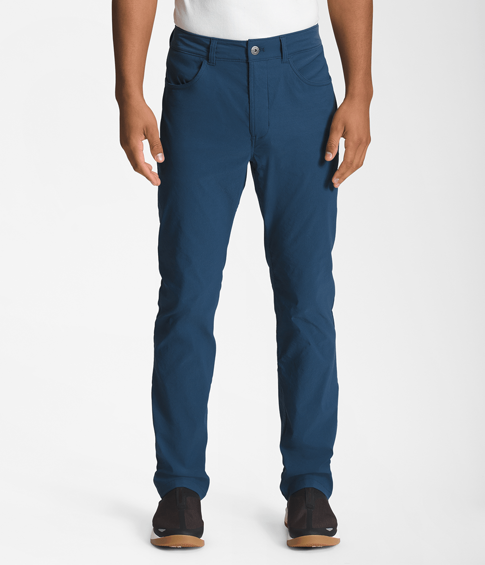 Calça Masculina The North Face Sprag 5-Pocket Slim Leg Shady Blue ...