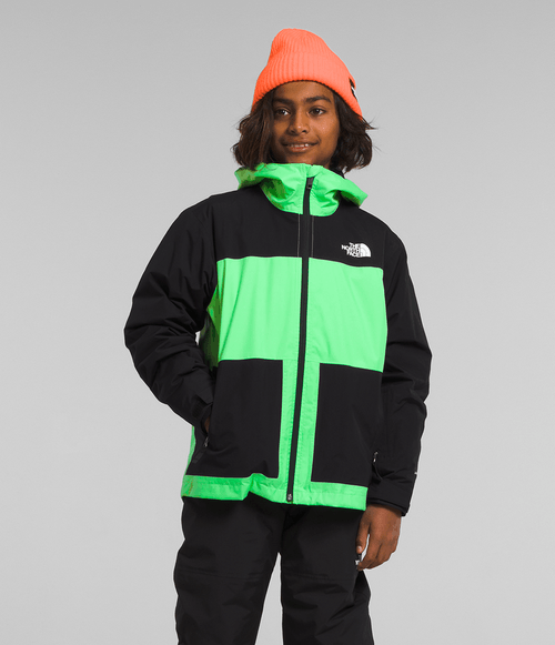 Jaqueta Boys The North Face Freedom Triclimate Verde