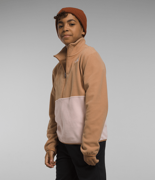 Fleece Teen The North Face Glacier TKA 100 1/4 Zip Almond Butter