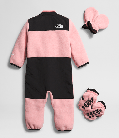 Kit Baby The North Face Denali One Piece Rosa