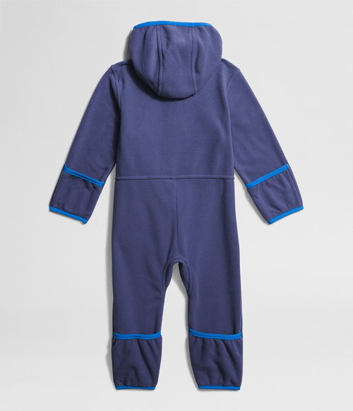 Macacão Baby The North Face Glacier TKA 100 One Piece Azul
