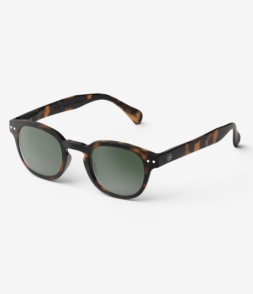 Óculos Izipizi #C Sun Tortoise Green Lenses