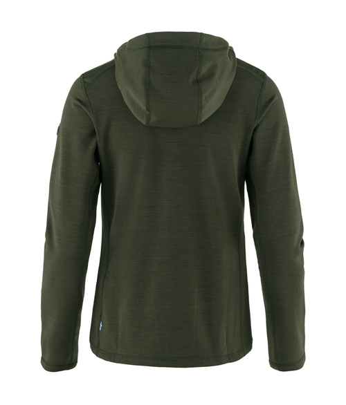 Fleece Feminino Fjällräven Keb com Deep Forest