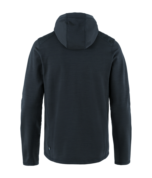 Fleece Masculino Fjällräven Keb com Capuz Dark Navy