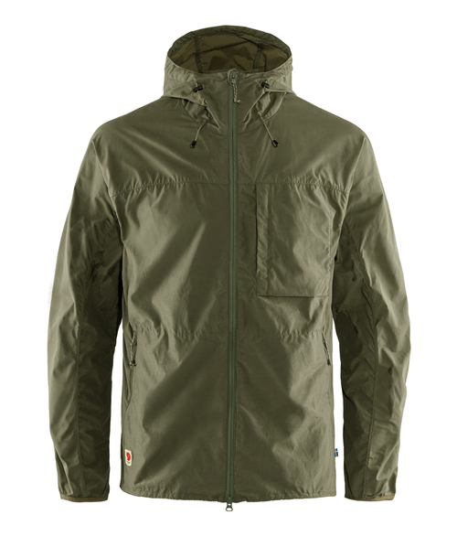 Jaqueta Masculina Fjällräven High Coast Wind Green