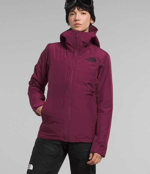 Jaqueta Feminina The North Face ThermoBall ™ Eco Snow Triclimate Boysenberry