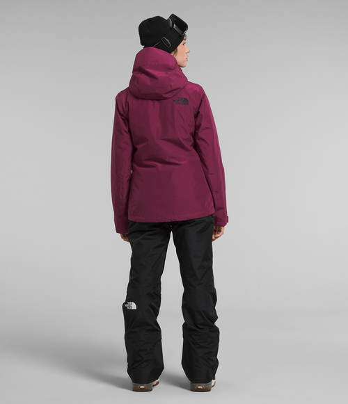 Jaqueta Feminina The North Face ThermoBall ™ Eco Snow Triclimate Boysenberry