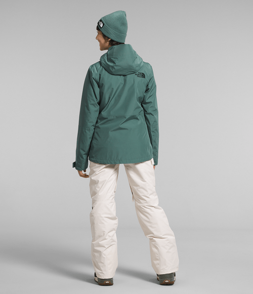 Jaqueta Feminina The North Face ThermoBall ™ Eco Snow Triclimate Dark Sage