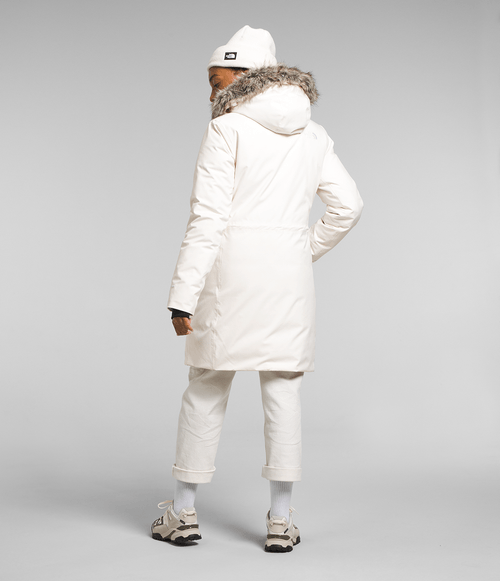 Parka Feminina The North Face North Arctic Gardenia White