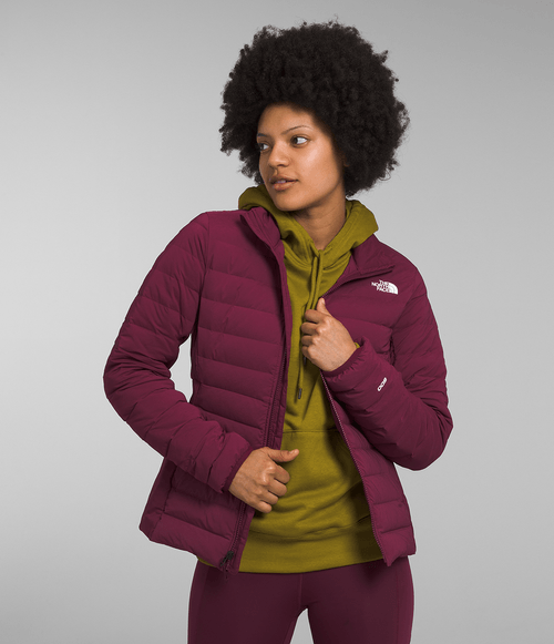 Jaqueta Feminina The North Face Belleview Stretch Down Boysenberry