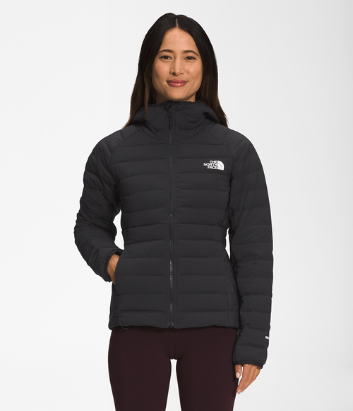 Jaqueta Feminina The North Face Belleview Stretch Down com Capuz TNF Black