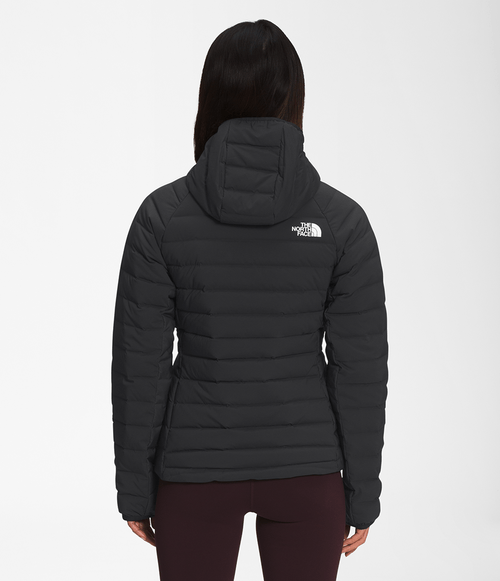 Jaqueta Feminina The North Face Belleview Stretch Down com Capuz TNF Black